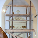 Remont ołtarza św. Mikołaja