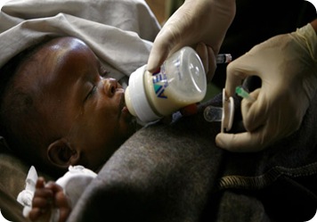 haiti-baby-feeding cbc news
