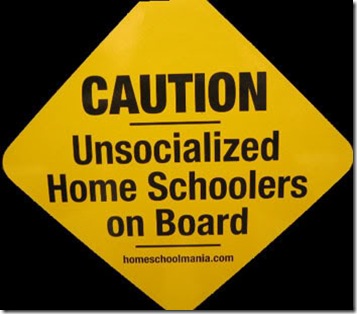 homeschooling sign