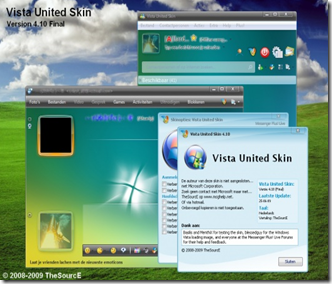 Download: Scarica gratis la skin Vista United Skin 4.10