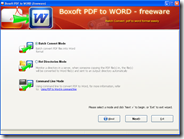 Boxoft PDF to Word