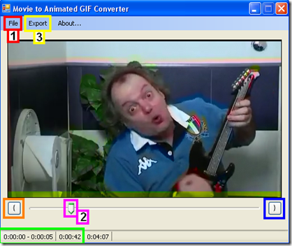 Movie to Animated GIF Converter
