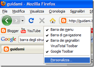 Come ripristinare la posizione dei pulsanti della barra degli strumenti di Firefox