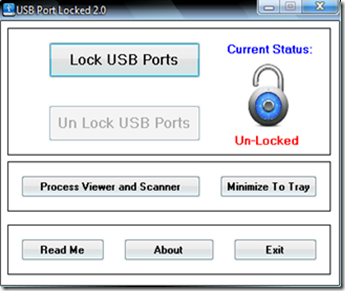 USB Port Locked