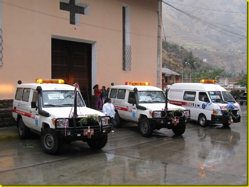 ambulancias destinadas para la provincia de huarochirí
