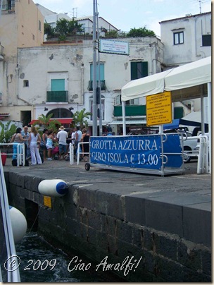 Ciao Amalfi Coast Blog Capri Sign