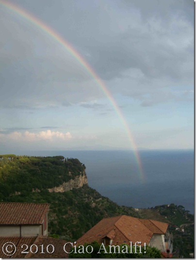 Ciao Amalfi Coast Blog Rainbow