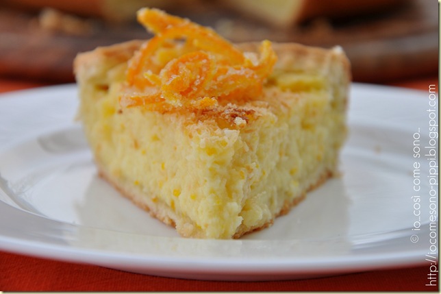 Crostata di crema alla ricotta e cocco al profumo di arancia3