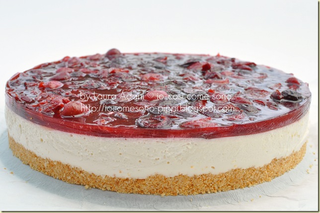 Cheese cake alla ciliegie2