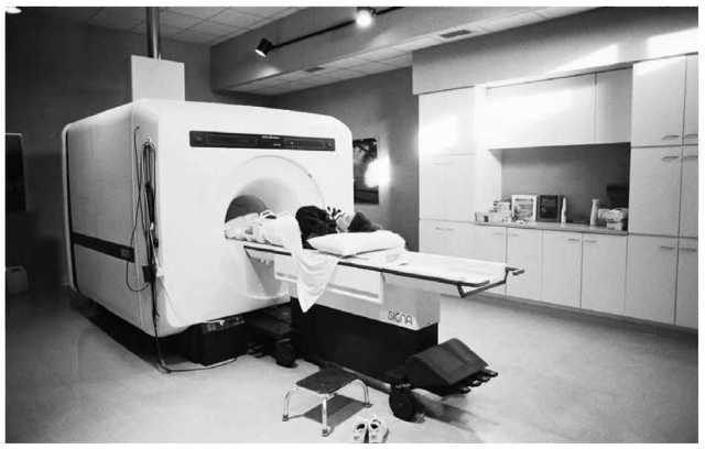 Magnetic resonance imaging is one type of diagnostic test used to locate tumors.