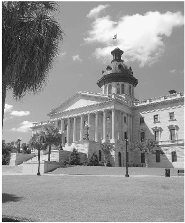 The South Carolina State Capitol building.