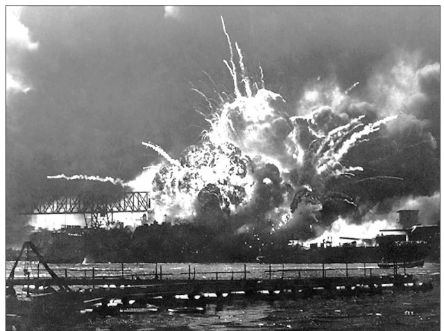 The Japanese air attack on Pearl Harbor, December 7,1941, caused the United States to enter World War II. Air power was particularly important in the Pacific theater, which largely encompassed widely separated islands that were most easily reached by plane.