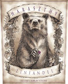 Haraszthy Wine Label