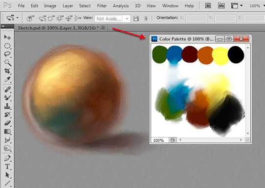 gee, a priest!: More Photoshop CS5 Mixer Brush Tips