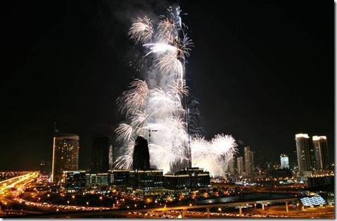 Burj Fireworks