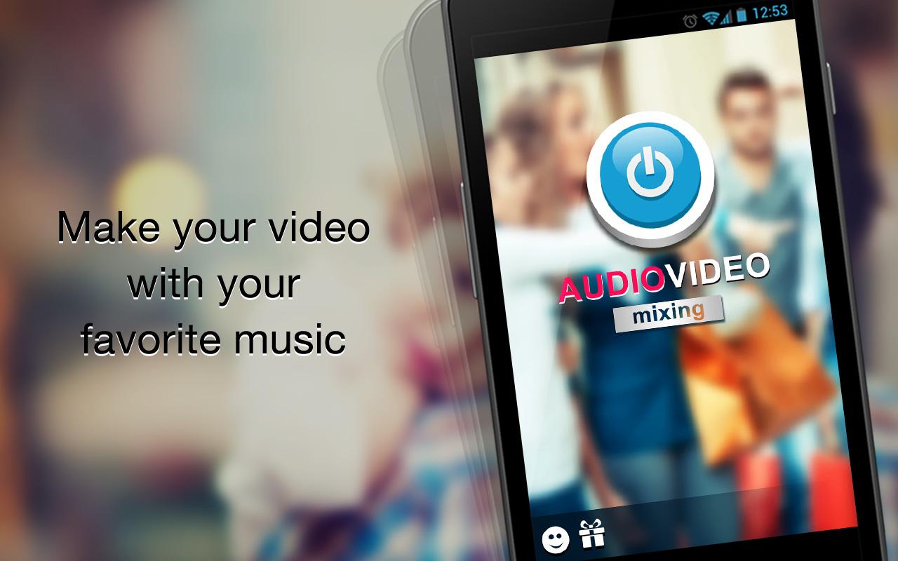 Android application Add Audio to Video screenshort