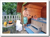 Relax in a Private Hot Tub