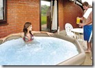 Superb Private Hot Tubs with the Log Cabins