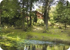 Log Cabin Breaks Wigtownshire
