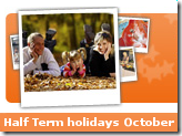 Half Term Holidays in October