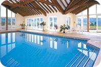 Take a Dip in the Indoor Heated Swimming Pool
