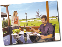 Relax in the Peaceful Log Cabin Setting