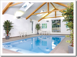 Enjoy a Dip in the Indoor Heated Swimming Pool