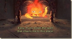 Howl's Moving Castle Calcifer