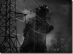 Gojira Godzilla power lines