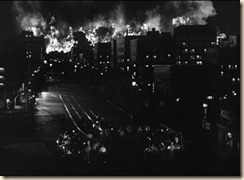 Gojira Godzilla Tokyo burns