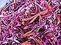 Vinegary Red Cabbage & Beet Slaw