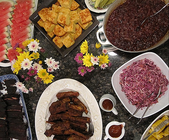 The Dinner Spread