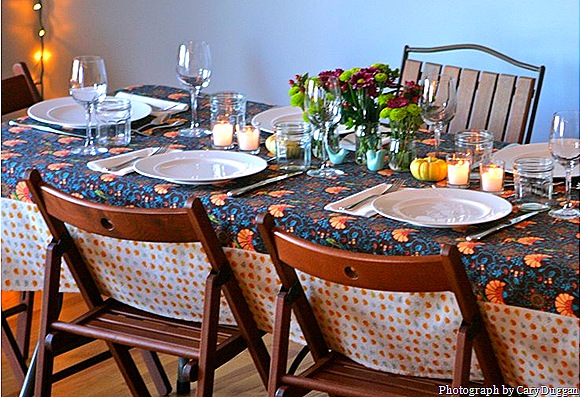 A Table, Set for Guests