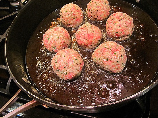 Browning the Meatballs