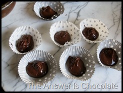Chocolate in Cupcake Liners