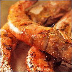 Thumbnail image for Recipe: Ginger Grilled Shrimp