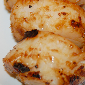 Thumbnail image for Tangerine Grilled Scallops of Glory Hallaluia!