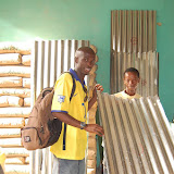  &ndash; Mako assisting in the  purchases of zinc bundles for Robarrie Village, March 2008.....© 2008 NHA photos