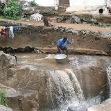  &ndash; washing clothes in waterfalls...Freetown SL, June 10, 2007 (James Mansaray, photography)