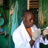  &ndash; Lab Technician, Freetown SL (picture taken by James Mansaray)