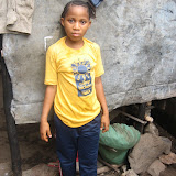  &ndash; Fatama Berawah 10 years old. Her mother died in a stampede last year and is now being cared for by her aunt who is extremely poor. Like most of the children in this web album, she is a neigbor of St. Laurence House. (©NHA photo James Mansaray 7 June 2007)
