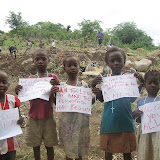  &ndash; Messages from the students. They have learned that trust that you will have a school building until you study inside of it. Let's make sure we don't let them down. © NHA, J Mansaray 2007
