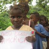  &ndash; student messages. © NHA, J Mansaray 2007