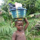  &ndash; Going to the stream to do laundry. © 2007NHA photographs/JBM