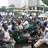  &ndash; SLPP Presidential Election Campaign Rally, Freetown Sierra Leone...August 2007.....Held during VERY heavy rains.....© 2007NHA photographs/JBM