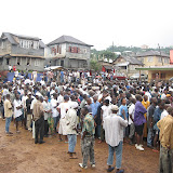  &ndash; Standing in line to vote: Election Day 11 August 2007, Freetown, Sierra Leone.... © 2007NHA photographs/JBM