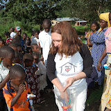  &ndash; Giving out balloons and candy -- Sept 2007.......© 2007 NHA photos