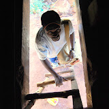  &ndash; Our friend Johnny arrives in the bridge home.......© 2007 NHA photos