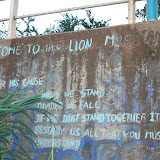  &ndash; More writing/drawings outside of the bridge in Freetown