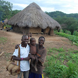  &ndash; August, 2008... James at village along the way to Kabala...© 2008 Nazareth House Media